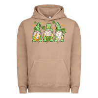 Pigment Burro st. patrick's day gnomes Urban Hoodie - MaliasSmallBusiness
