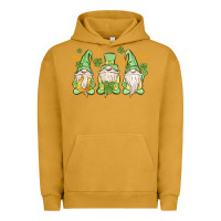Pigment Peanut Butter st. patrick's day gnomes Urban Hoodie - MaliasSmallBusiness