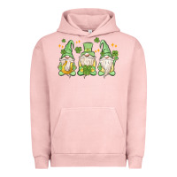 Pigment Salmon st. patrick's day gnomes Urban Hoodie - MaliasSmallBusiness