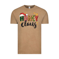 Vintage Coffee honey claus christmas Vintage Tee - BarkalooDesign