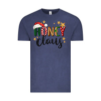 Vintage Denim honey claus christmas Vintage Tee - BarkalooDesign