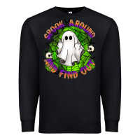 Black spook aound and find out Premium Sweatshirt - Artiststas