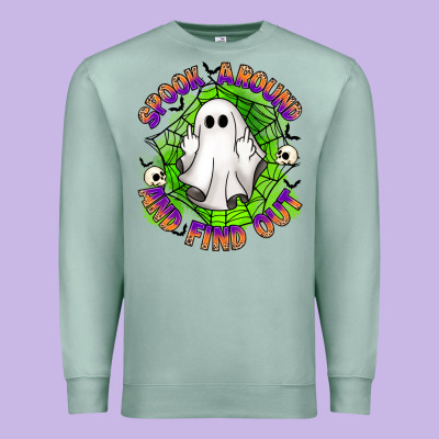 Spook Aound And Find Out Premium Sweatshirt Designed By Artiststas