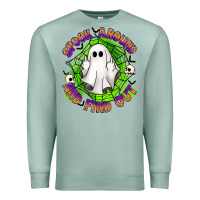 Seafoam spook aound and find out Premium Sweatshirt - Artiststas