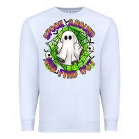 White spook aound and find out Premium Sweatshirt - Artiststas