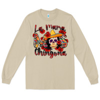 Mushroom la mama mas chingona Long Sleeve Tee - Zillion Design Studio