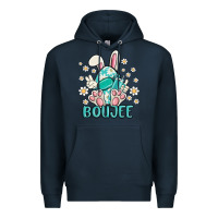 Navy boujee  easter  egg Premium Hoodie - MaliasSmallBusiness