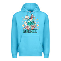 Ocean Blue boujee  easter  egg Premium Hoodie - MaliasSmallBusiness