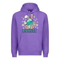 Purple boujee  easter  egg Premium Hoodie - MaliasSmallBusiness