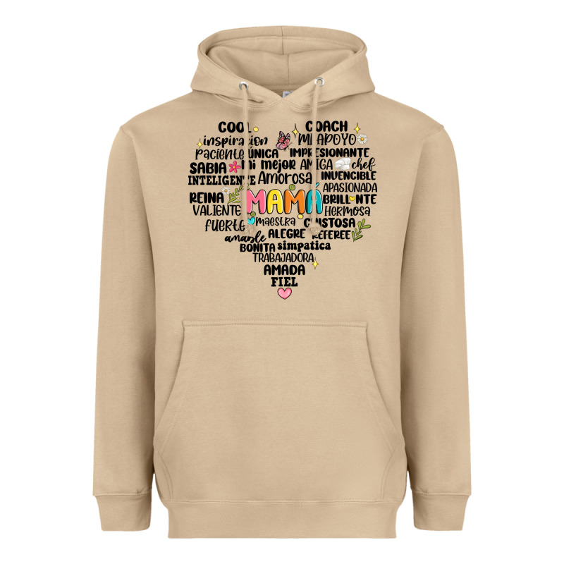 Spanish Mothers Day Heavyweight Hoodie by JahusDesignShop | Teevron