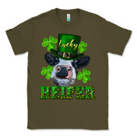Army Green lucky heifer Classic Tee - RanaPortraitStore