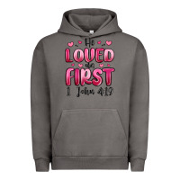 Pigment Tornado he loved us first 1 john 4 19 Urban Hoodie - MaliasSmallBusiness