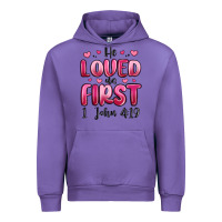 Tulip he loved us first 1 john 4 19 Urban Hoodie - MaliasSmallBusiness