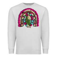 Dove Grey san judas rainbow Premium Sweatshirt - JahusDesignShop