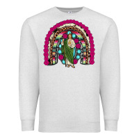 Oatmeal Heather san judas rainbow Premium Sweatshirt - JahusDesignShop