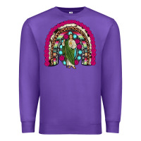 Purple san judas rainbow Premium Sweatshirt - JahusDesignShop