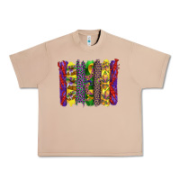Burro mardi gras crawfish cake and mask with leopar and fleur de lis brushst Urban Heavy Tee - Artiststas