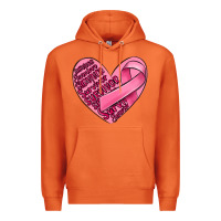 Carrot heart breast cancer Premium Hoodie - MaliasSmallBusiness