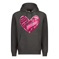 Smoke heart breast cancer Premium Hoodie - MaliasSmallBusiness