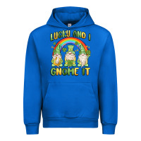 Cobalt lucky and i gnome it Urban Hoodie - MaliasSmallBusiness