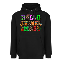 Black hallothanksmas Heavyweight Hoodie - AdoDesignShop