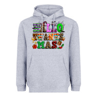 Heather Grey hallothanksmas Heavyweight Hoodie - AdoDesignShop