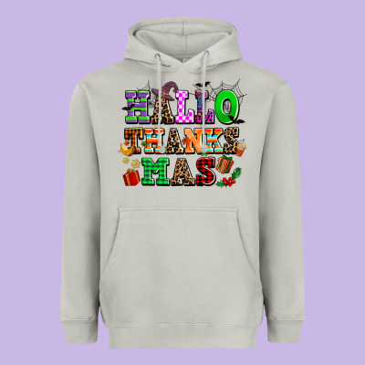 Hallothanksmas Heavyweight Hoodie Designed By Adodesignshop