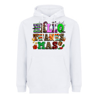White hallothanksmas Heavyweight Hoodie - AdoDesignShop