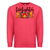 Cardinal firefighter  mom Premium Sweatshirt - AdoDesignShop