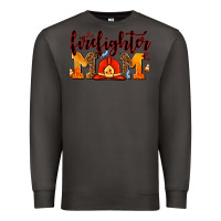 Smoke firefighter  mom Premium Sweatshirt - AdoDesignShop