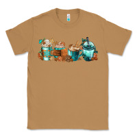 Toasted Coconut Winter Coffee Cups Classic Tee - FaDigitalArtStudio