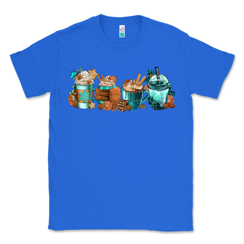 Winter Coffee Cups Classic Tee by FaDigitalArtStudio | Teevron