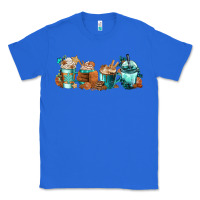 True Royal Winter Coffee Cups Classic Tee - FaDigitalArtStudio