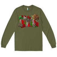 Army Green it's in my own dna Long Sleeve Tee - Zillion Design Studio