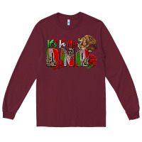 Burgundy it's in my own dna Long Sleeve Tee - Zillion Design Studio