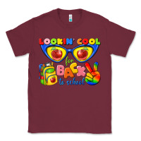 Burgundy looking cool for back to school Classic Tee - texasbilliewilder