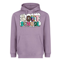 Lavender peace out school Heavyweight Hoodie - JahusDesignShop