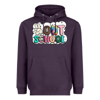 Plum peace out school Heavyweight Hoodie - JahusDesignShop