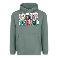 Sage peace out school Heavyweight Hoodie - JahusDesignShop