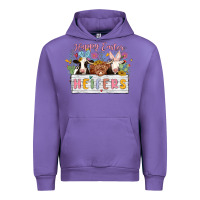 Tulip happy easter heifers Urban Hoodie - MaliasSmallBusiness
