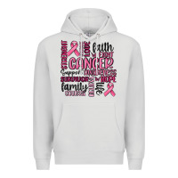 Dove Grey cancer awareness Premium Hoodie - MaliasSmallBusiness