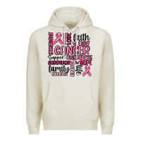 Oatmeal Heather cancer awareness Premium Hoodie - MaliasSmallBusiness