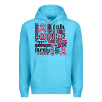 Ocean Blue cancer awareness Premium Hoodie - MaliasSmallBusiness