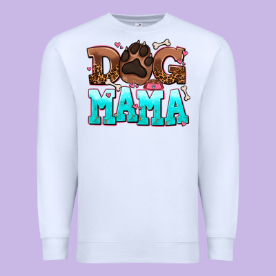 Dog Mama Premium Sweatshirt Designed By Adodesignshop