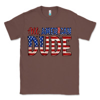 Chestnut all american dude Classic Tee - Zillion Design Studio