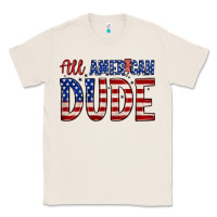 Natural all american dude Classic Tee - Zillion Design Studio