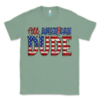 Sage all american dude Classic Tee - Zillion Design Studio