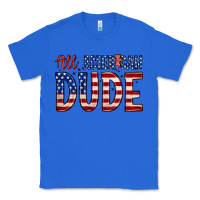 True Royal all american dude Classic Tee - Zillion Design Studio