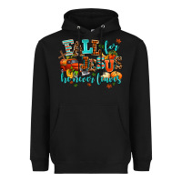 Black fall for jesus he never leaves Heavyweight Hoodie - AdoDesignShop