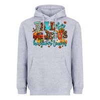 Heather Grey fall for jesus he never leaves Heavyweight Hoodie - AdoDesignShop